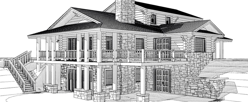 Придорожная гостиница, вблизи г. Тюмень - Архитектурная студия Квадрат